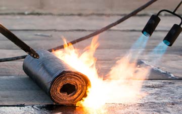 North Cove asphalt flat roofing repairs